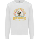 A Goldendoodle Dog Mens Sweatshirt Jumper White