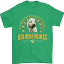 A Goldendoodle Dog Mens T-Shirt 100% Cotton Irish Green
