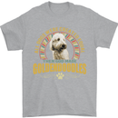 A Goldendoodle Dog Mens T-Shirt 100% Cotton Sports Grey