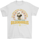 A Goldendoodle Dog Mens T-Shirt 100% Cotton White