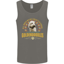A Goldendoodle Dog Mens Vest Tank Top Charcoal