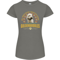 A Goldendoodle Dog Womens Petite Cut T-Shirt Charcoal