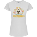 A Goldendoodle Dog Womens Petite Cut T-Shirt White