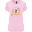 A Goldendoodle Dog Womens Wider Cut T-Shirt Light Pink