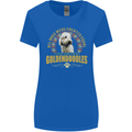 A Goldendoodle Dog Womens Wider Cut T-Shirt Royal Blue