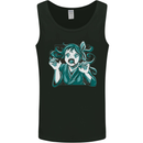 A Gothic Zombie Teddy Bear Halloween Mens Vest Tank Top Black
