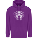 A Great Dane Dog Childrens Kids Hoodie Purple