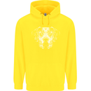 A Great Dane Dog Childrens Kids Hoodie Yellow