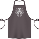 A Great Dane Dog Cotton Apron 100% Organic Dark Grey