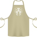 A Great Dane Dog Cotton Apron 100% Organic Khaki