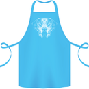 A Great Dane Dog Cotton Apron 100% Organic Turquoise