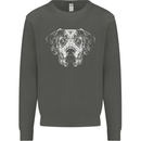 A Great Dane Dog Kids Sweatshirt Jumper Storm Grey