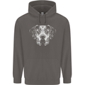 A Great Dane Dog Mens 80% Cotton Hoodie Charcoal