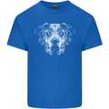 A Great Dane Dog Mens Cotton T-Shirt Tee Top Royal Blue