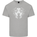 A Great Dane Dog Mens Cotton T-Shirt Tee Top Sports Grey