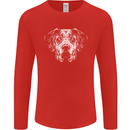 A Great Dane Dog Mens Long Sleeve T-Shirt Red