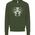 A Great Dane Dog Mens Sweatshirt Jumper Forest Green