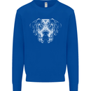 A Great Dane Dog Mens Sweatshirt Jumper Royal Blue