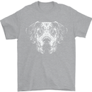 A Great Dane Dog Mens T-Shirt 100% Cotton Sports Grey