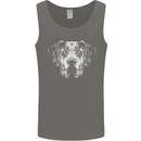 A Great Dane Dog Mens Vest Tank Top Charcoal