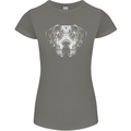 A Great Dane Dog Womens Petite Cut T-Shirt Charcoal
