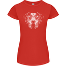 A Great Dane Dog Womens Petite Cut T-Shirt Red