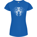 A Great Dane Dog Womens Petite Cut T-Shirt Royal Blue