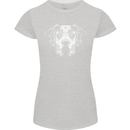 A Great Dane Dog Womens Petite Cut T-Shirt Sports Grey