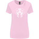 A Great Dane Dog Womens Wider Cut T-Shirt Light Pink