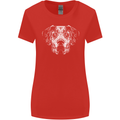 A Great Dane Dog Womens Wider Cut T-Shirt Red