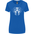 A Great Dane Dog Womens Wider Cut T-Shirt Royal Blue