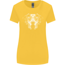 A Great Dane Dog Womens Wider Cut T-Shirt Yellow