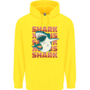 A Great White Shark Childrens Kids Hoodie Yellow