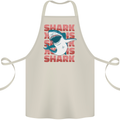 A Great White Shark Cotton Apron 100% Organic Natural