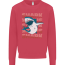A Great White Shark Kids Sweatshirt Jumper Heliconia
