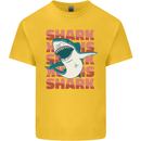 A Great White Shark Kids T-Shirt Childrens Yellow