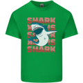 A Great White Shark Mens Cotton T-Shirt Tee Top Irish Green