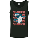 A Great White Shark Mens Vest Tank Top Black
