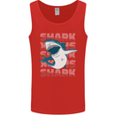 A Great White Shark Mens Vest Tank Top Red