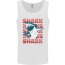 A Great White Shark Mens Vest Tank Top White