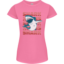 A Great White Shark Womens Petite Cut T-Shirt Azalea