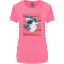 A Great White Shark Womens Wider Cut T-Shirt Azalea