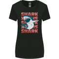 A Great White Shark Womens Wider Cut T-Shirt Black