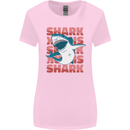 A Great White Shark Womens Wider Cut T-Shirt Light Pink