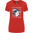 A Great White Shark Womens Wider Cut T-Shirt Red