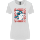 A Great White Shark Womens Wider Cut T-Shirt White
