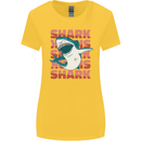 A Great White Shark Womens Wider Cut T-Shirt Yellow