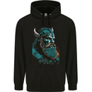 A Green Viking Elder Valhalla Odin Norse Gods Childrens Kids Hoodie Black