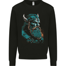 A Green Viking Elder Valhalla Odin Norse Gods Mens Sweatshirt Jumper Black
