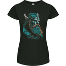 A Green Viking Elder Valhalla Odin Norse Gods Womens Petite Cut T-Shirt Black